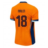 Maglie da calcio Olanda Donyell Malen #18 Prima Maglia Europei 2024 Manica Corta